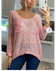 Neon Color Knitted Jumper (PINK)