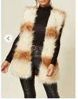 Faux Fur Gilet (BROWN)