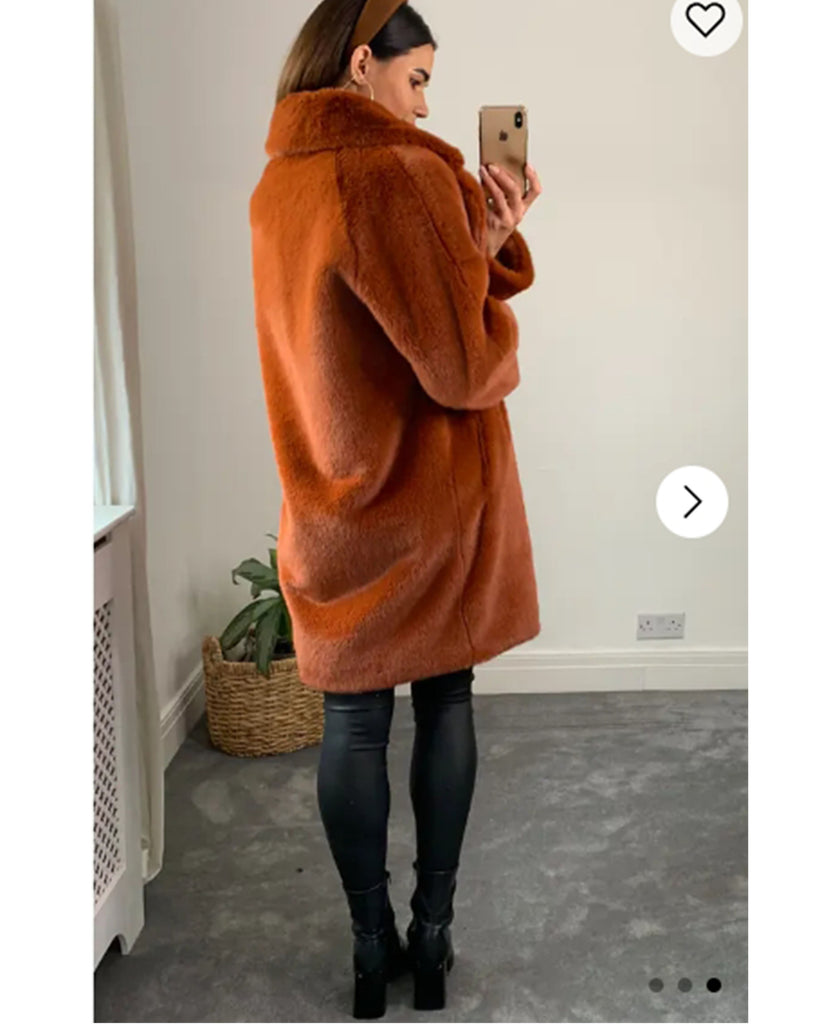 Oversized Luxury soft faux fur Coat