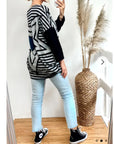 Star Print oversized Jumper top