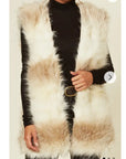 Faux Fur Gilet (Grey)