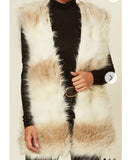 Faux Fur Gilet (Grey)