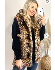 Faux Fur Oversize Hoody Coat