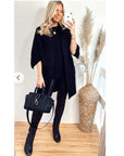 Cape sleeves Coat