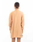 Cotton blend Duben shirt and shorts in relaxed fit co-ords Suits in Orange