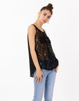 Lace Chiffon Top Shirt