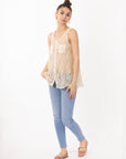 Lace Chiffon Top Shirt