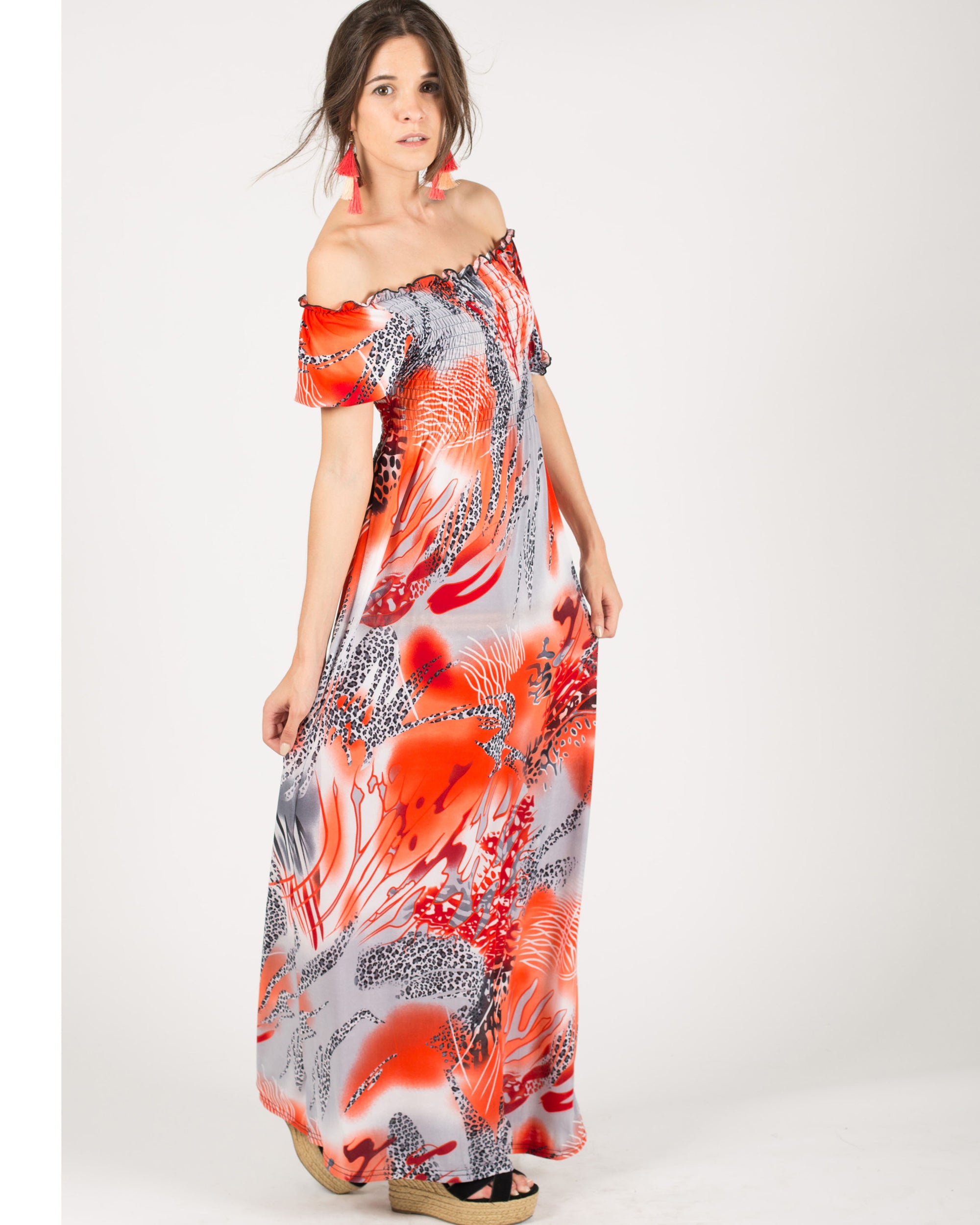 Floral Print Maxi dress