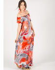 Floral Print Maxi dress