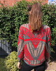 Knitted Aztec Print Jumper