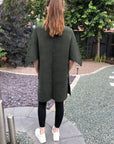 Cape sleeves Coat