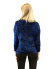 Fluffy bird of Minerva Jumper (Blue)