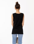 eyelash lace cotton vest top
