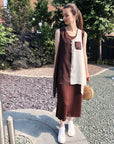 Chiffon top Maxi Dress