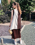 Chiffon top Maxi Dress