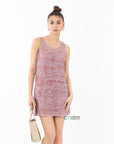 Lace Tunic Dress (Purple)