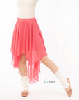 Dip Hem Skirt (Rose)