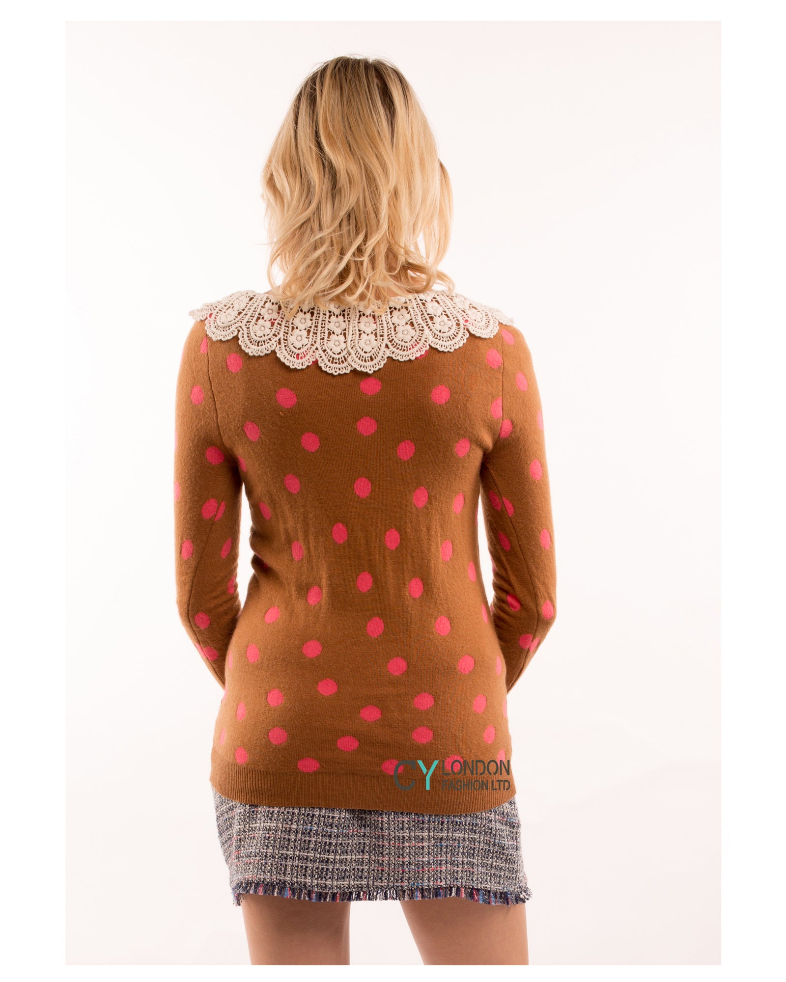 Dot &amp; Stripe Print Jumper