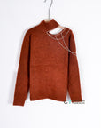 Open shoulder jumper with Chain Detail