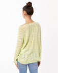 Neon Color Knitted Jumper (Green)