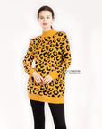 Leopard Print Fluffy Jumper